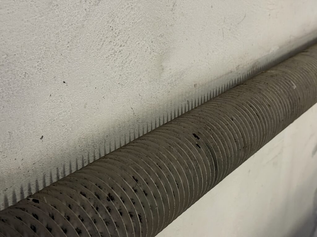 Garage heating radiator