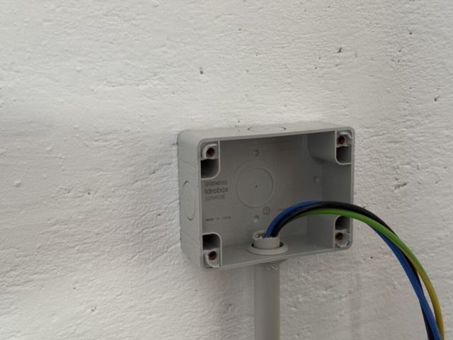 Switch and power socket box